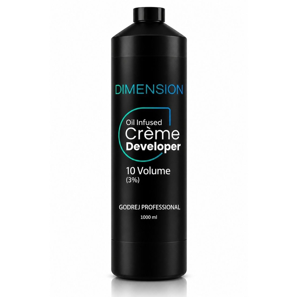 Godrej Professional Dimension Oil Infused Creme Developer 1000ML (10 VOLUME (3%))