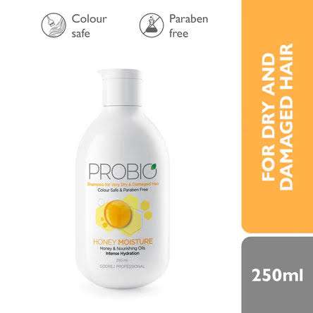 Godrej Professional Honey Moisture Shampoo, For Dry & Damaged Hair - 250ml
