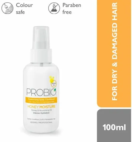Godrej Professional Probio Honey Moisture Spray leave in Conditioner 100 ml