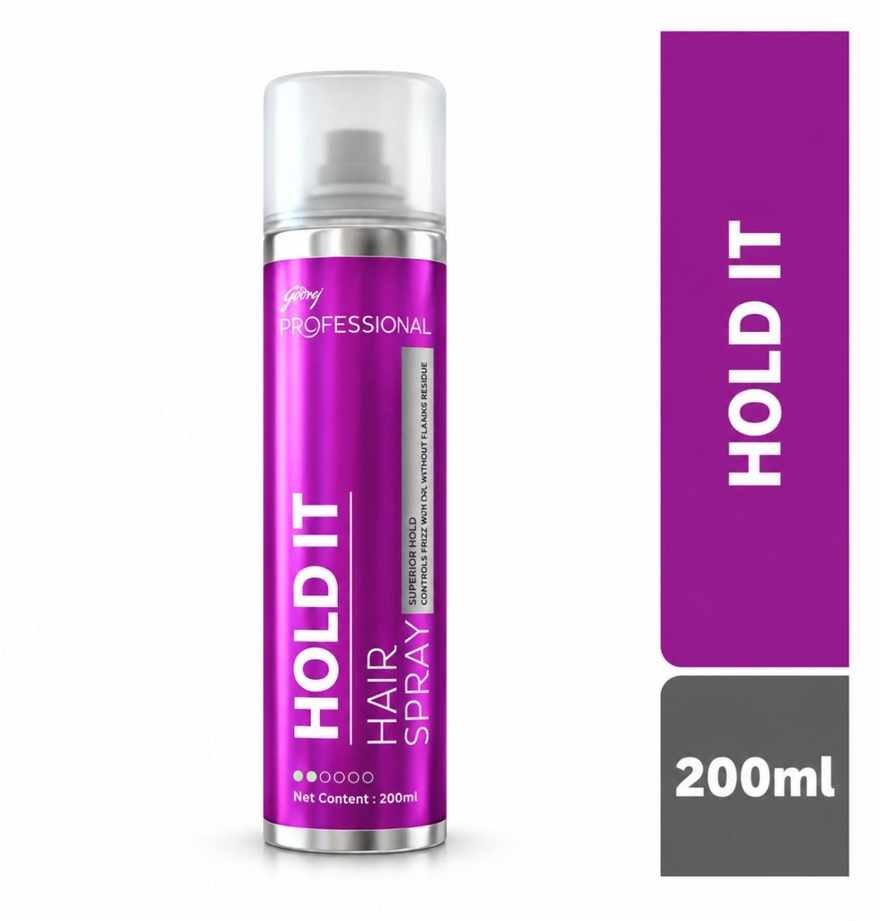 Godrej Professional Hold It Hair  Spray 200ml