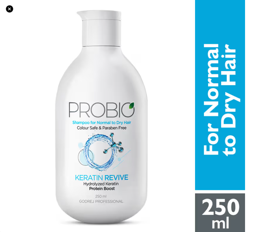 Godrej Professional Probio Keratin Revive Shampoo 250ml
