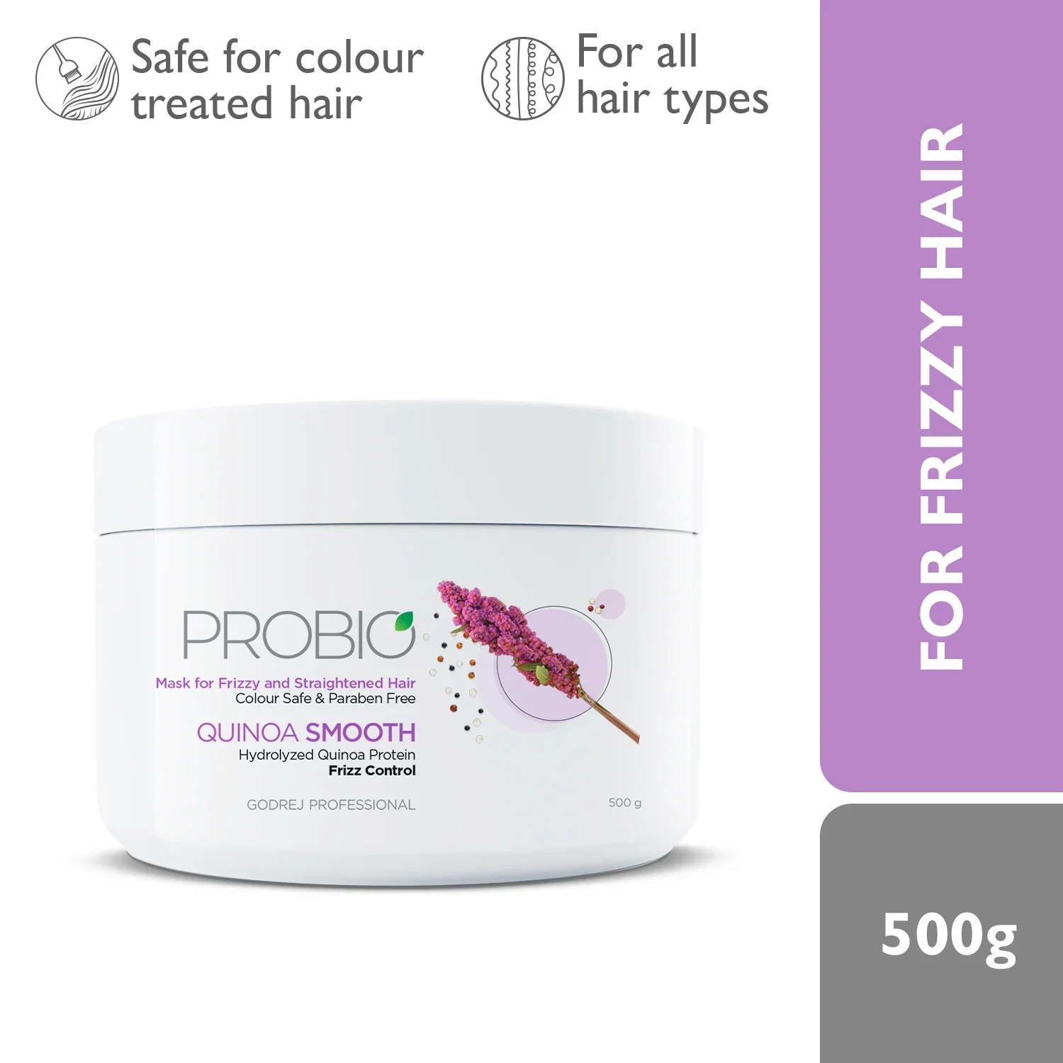 Godrej Professional Probio Quinoa Smooth Mask 500g