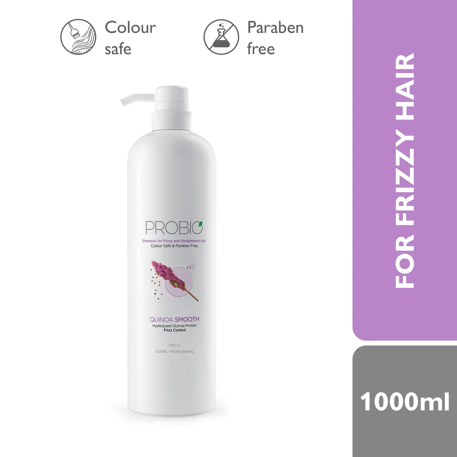 Godrej Professional Probio Quinoa Smooth Shampoo 1000ml
