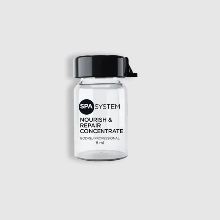 Godrej Professional Spa System Nourish & Repair Concentrate - For dry, frizzy hair - 6 Ampoules x 8ml