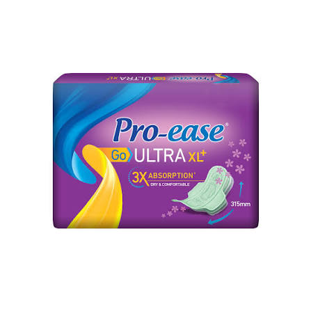 Pro-ease Go Ultra XL+ || 3x Absorbency And Retention || Dry & Comfortable Design