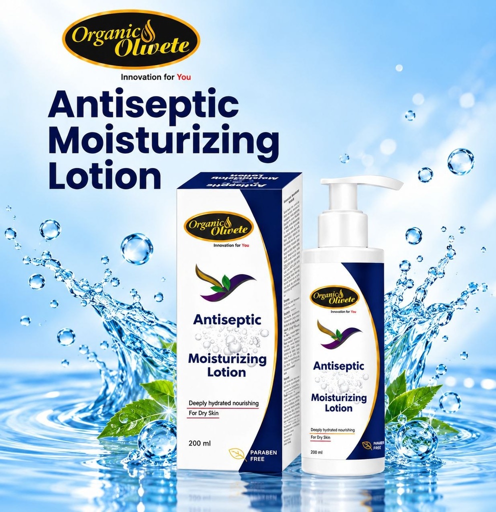 Organic Olivete Antiseptic Moisturising Lotion 200ML