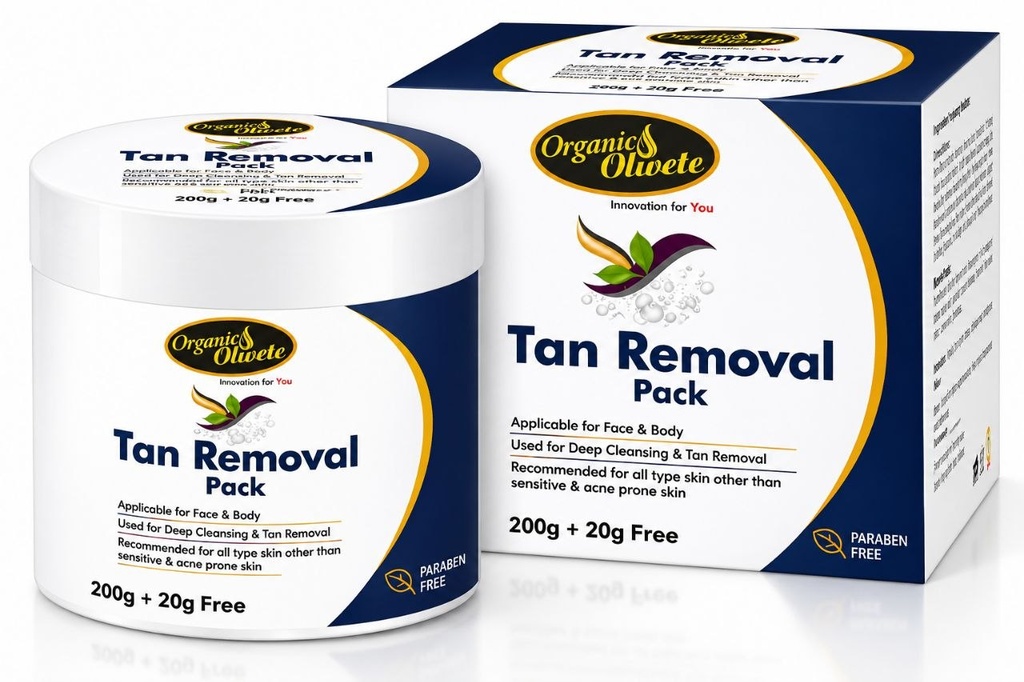 Organic Olivete Tan Removal Pack 200g