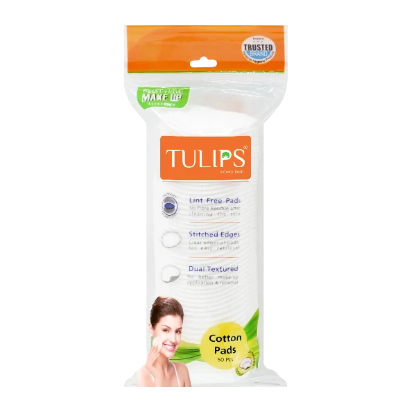 Tulips Cotton Pads - 50’s - Hypoallergenic