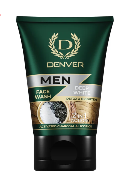 DENVER Deep White 2 in 1 Face wash 100g