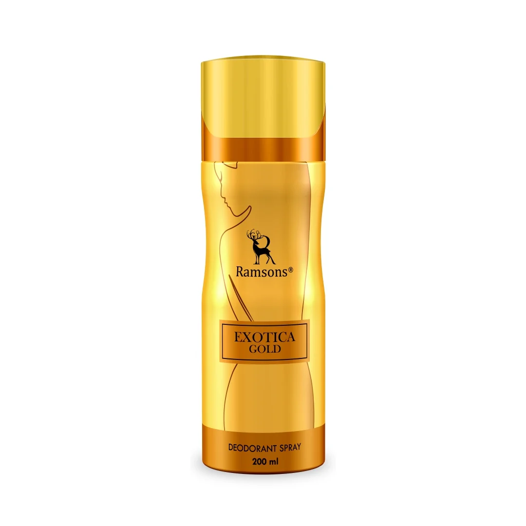 Ramsons Exotica Gold Deodorant Spray - 200ML