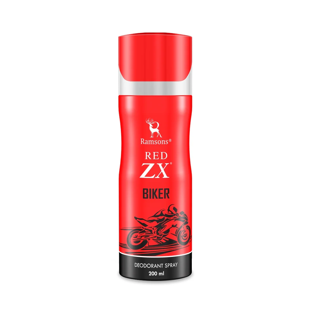 Ramsons Red Zx Biker - Deodorant Spray - 200ML