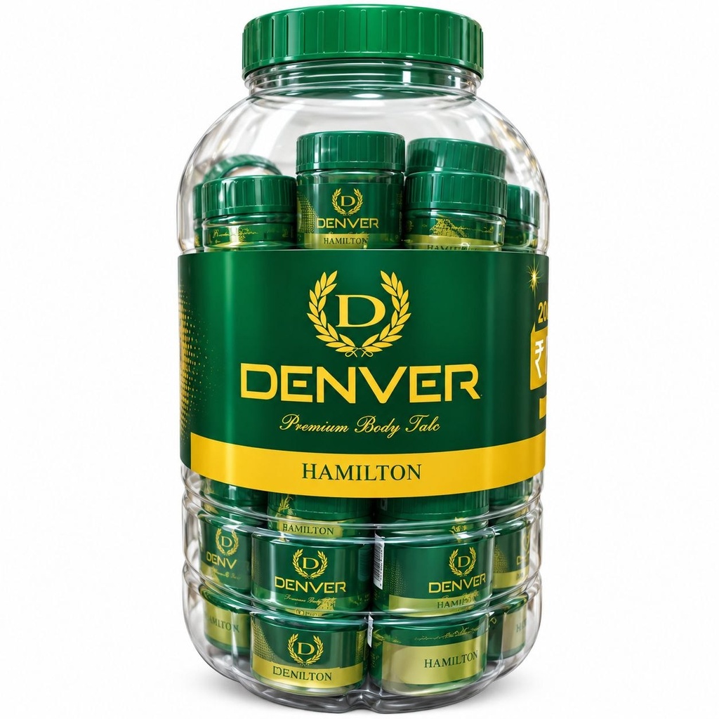 Denver Hamilton Premium Body Talc  jar