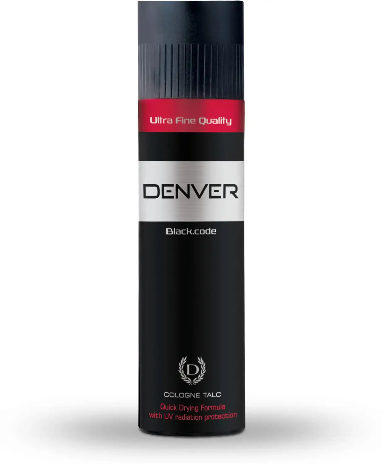 Denver Black Code Cologne Talc - 100GM Scented Talc for Men