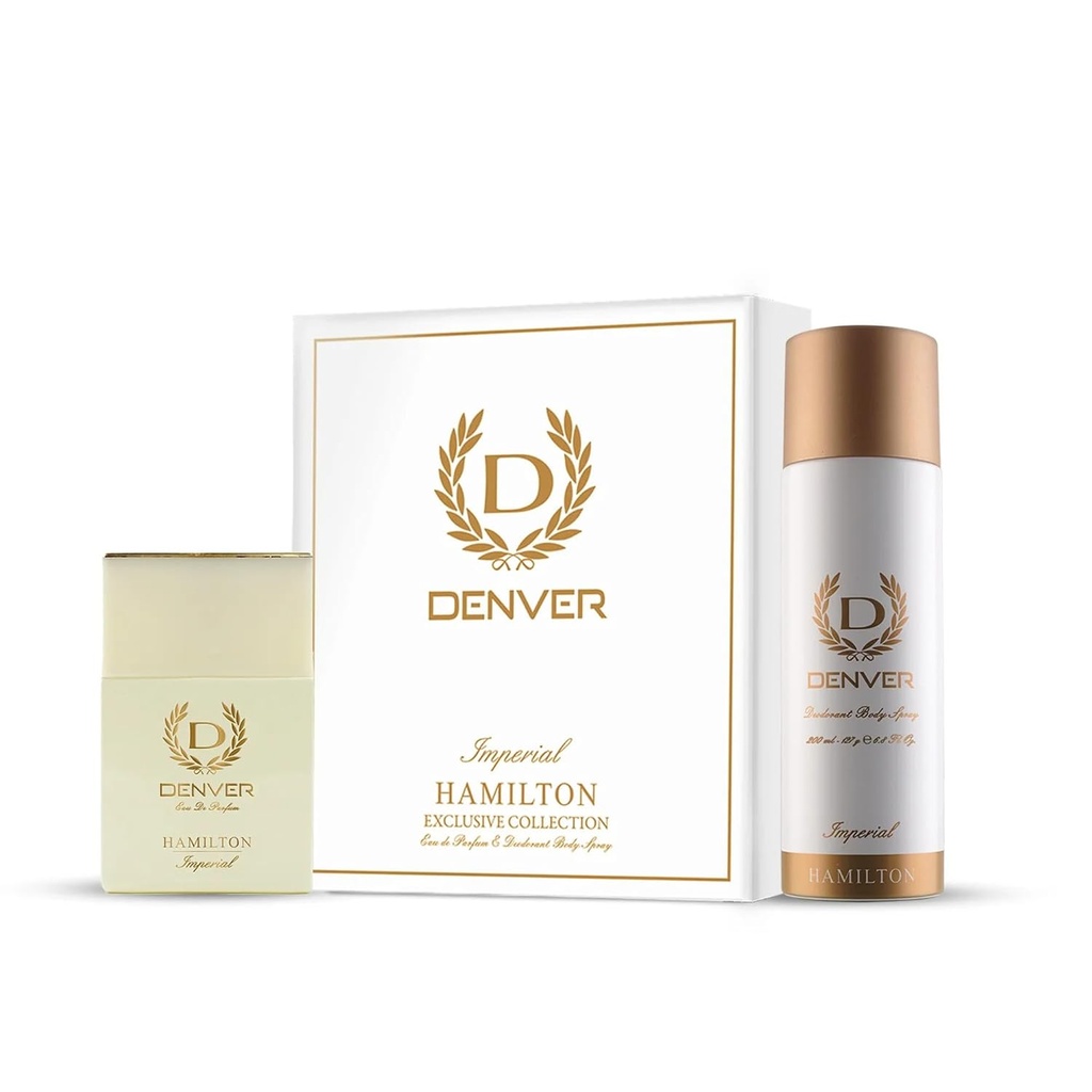 Denver Imperial Gift Set - Deodorant - 150ML+ Perfume 60ML - For Men