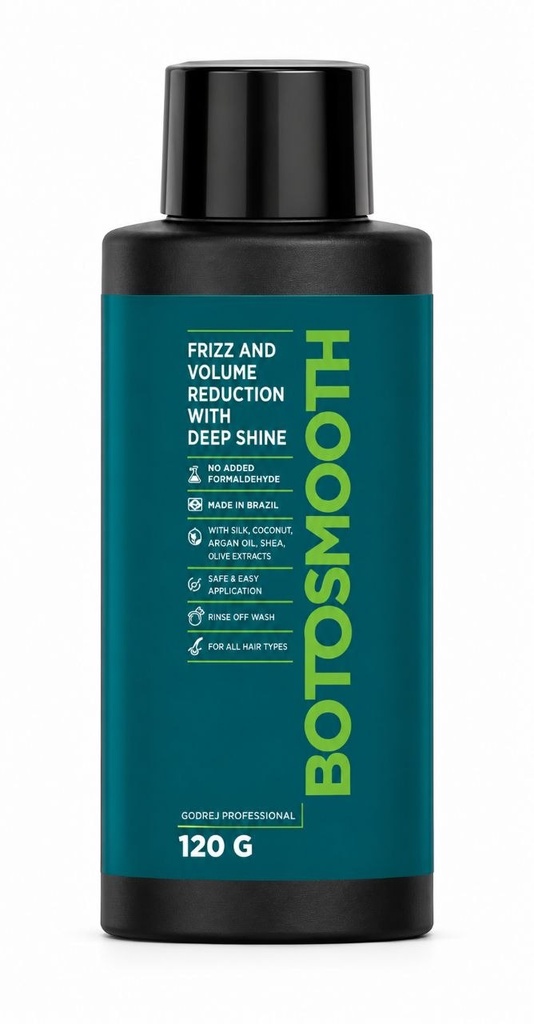 Godrej Professional Botosmooth - Bootox Treatment | Formaldehyde Free | Made in Brazil (120G)