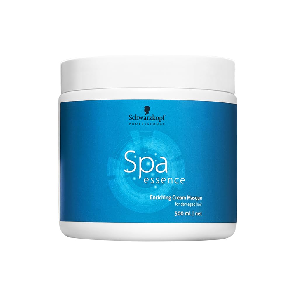 Schwarzkopf Professional Spa Essence Enriching Masque | For Damaged, Dull Hair | 500 Ml
