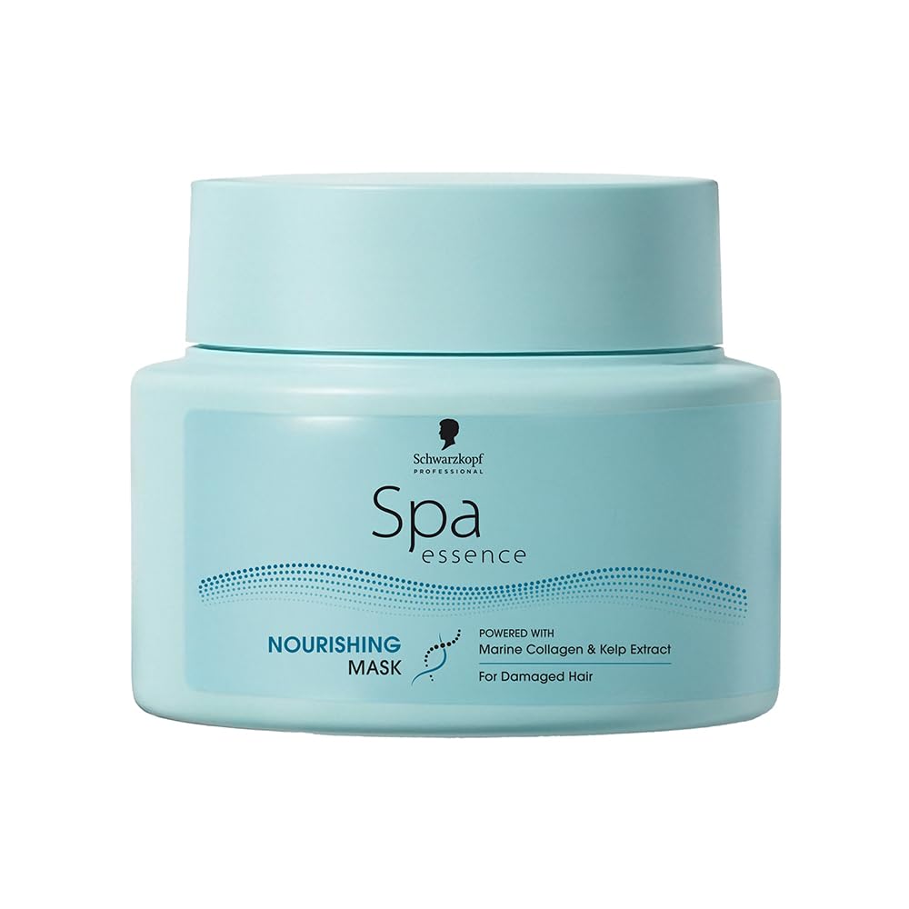 Schwarzkopf Professional Spa Essence Nourishing Mask 200ml For dry and damaged hair with Marine Collagen & Kelp Extract