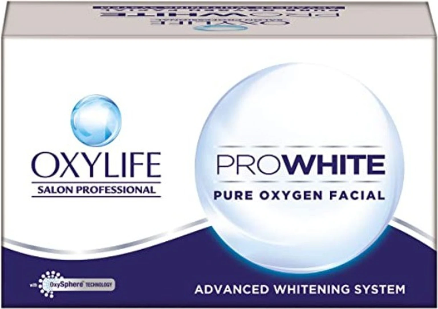 Oxylife Professional Pro White Oxygen Facial Kit 44 g (6 x 7.33 g)